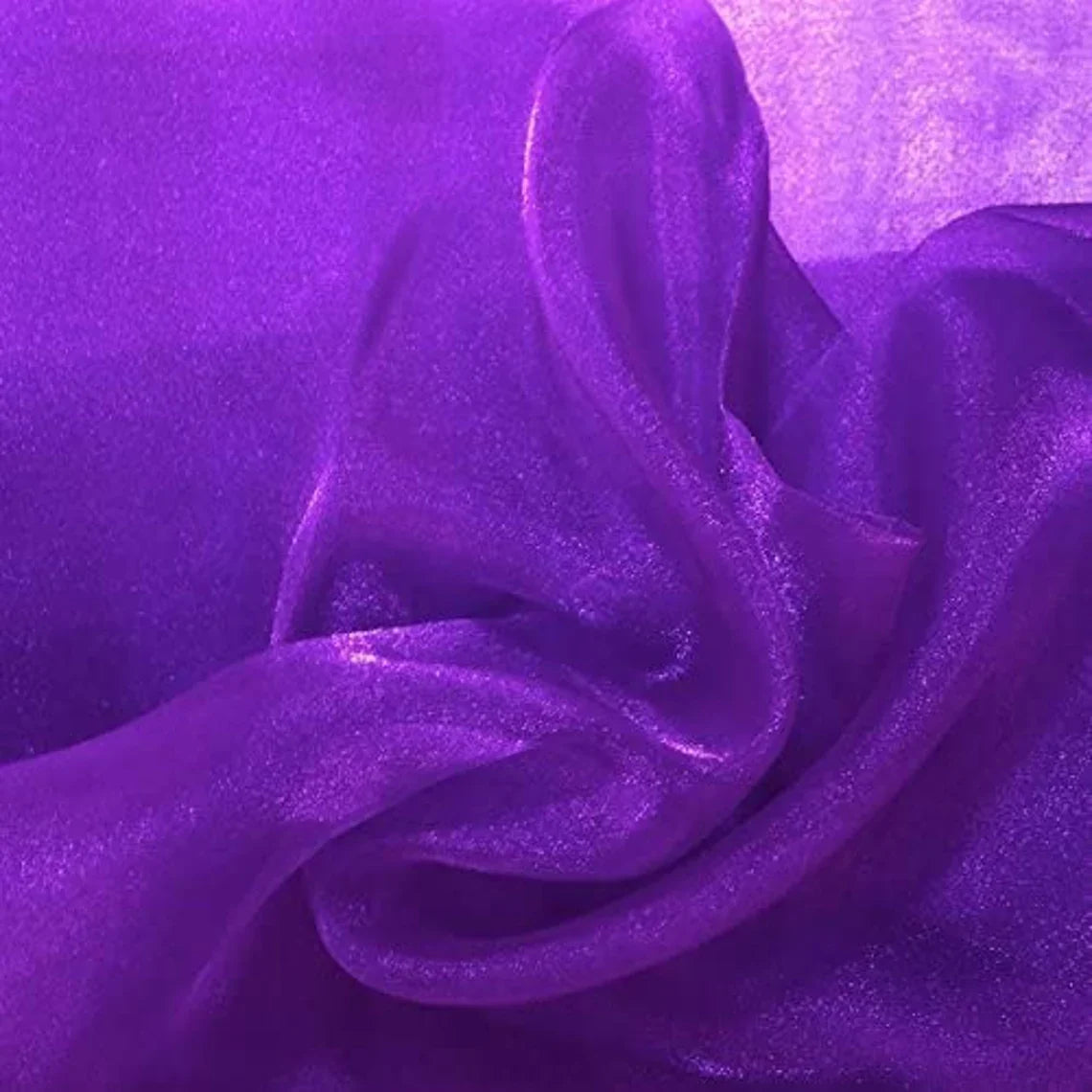 Crystal Sheer Organza Fabric for Fashion, Crafts, Decorations 60" - 100 Yard Roll