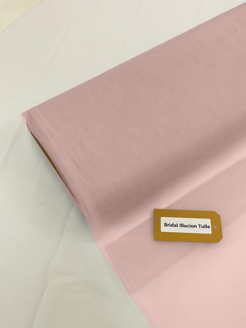108" Tulle Illusion Fabric - Pink - Premium Tulle Polyester Fabric Sold By Roll of 50 Yards