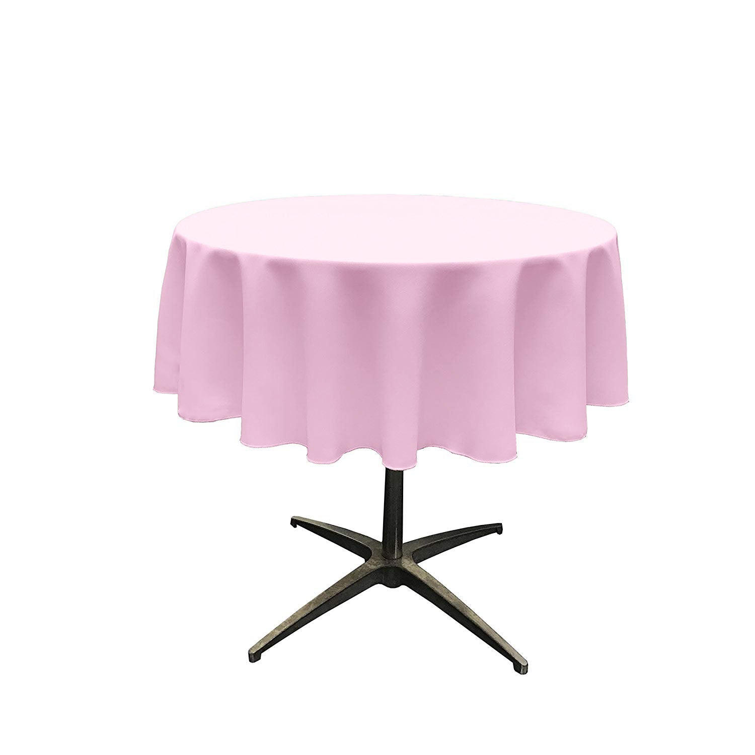 36" Solid Round Tablecloth - Over Lay Round Table Cover for Events Available in Different Sizes