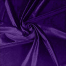 Solid Royal Velvet Upholstery Fabric - High Quality 58/60" Velvet Fabric Sold By The Yard