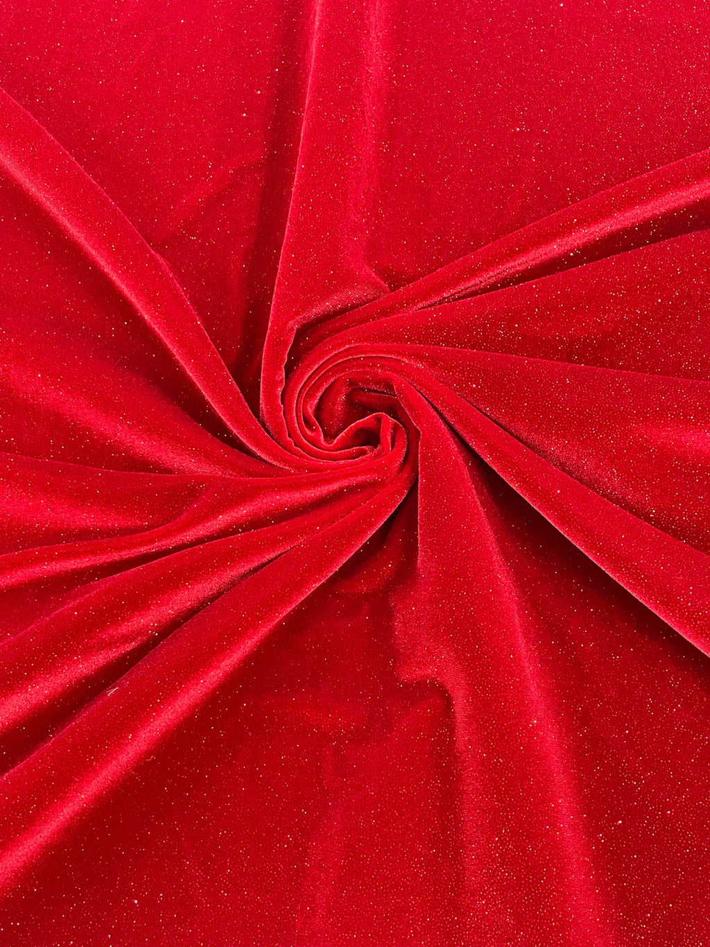 Glitter Stretch Velvet Fabric - 58"/60 Stretch Shimmer Glitter Velvet Fabric By Yard