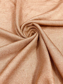 Chain Mesh Shiny Fabric - Rose Gold - Metallic Chainmail Faux Chain Fabric Sold By The Yard