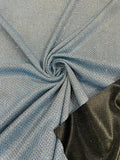 Diamond Shimmer Glitter Fabric - Royal Blue - Sparkle Stretch Luxury Shiny Fabric By Yard