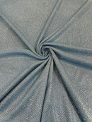 Diamond Shimmer Glitter Fabric - Royal Blue - Sparkle Stretch Luxury Shiny Fabric By Yard