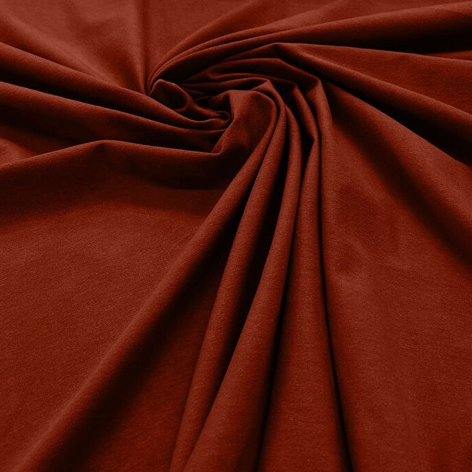 Cotton Spandex Jersey Knit Blend Fabric - 58/60" Stretch Cotton Fabric 95% Cotton 5% Spandex Sold By Yard