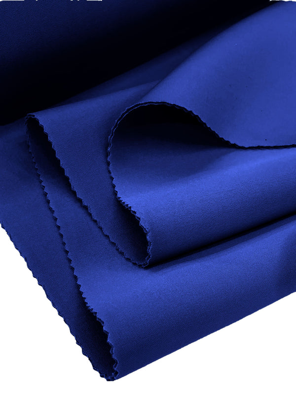 Super Techno Scuba Fabric - Royal Blue - 2mm Neoprene Scuba Spandex Fabric Sold By Yard