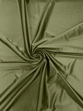 60" Heavy Shiny Satin Fabric - Sage - Stretch Shiny Satin Fabric Sold By Yard