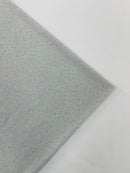 Shimmer Glitter Rhinestone Fabric - Silver - Rhinestone Shiny Sparkle Stretch Glitter Fabric By Yard