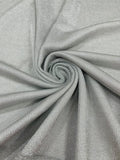 Chain Mesh Shiny Fabric - Silver - Metallic Chainmail Faux Chain Fabric Sold By The Yard