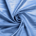 54" Crushed Taffeta Fabric - Sky Blue - Crushed Taffeta Creased Fabric Sold by The Yard