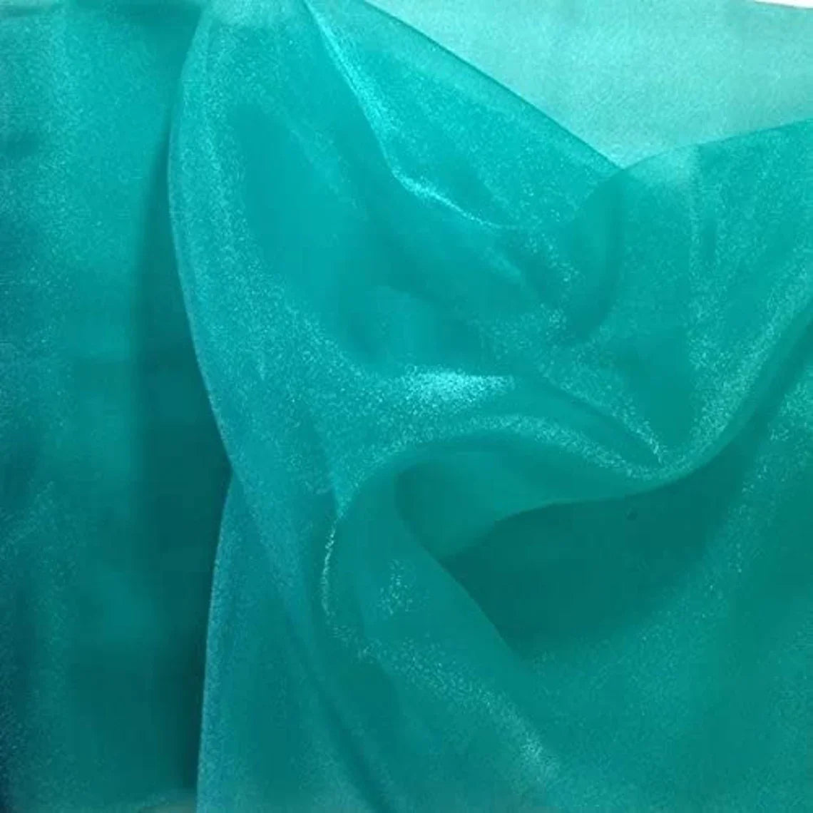 Crystal Sheer Organza Fabric for Fashion, Crafts, Decorations 60" - 100 Yard Roll