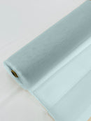 Illusion Mesh Sheer Fabric - Sky Blue - 60" Wide Illusion Mesh Fabric Sold By The Yard