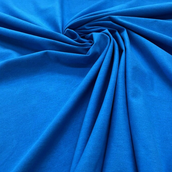 Cotton Spandex Jersey Knit Blend Fabric - 58/60" Stretch Cotton Fabric 95% Cotton 5% Spandex Sold By Yard