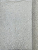 Embroidery Floral Bead Fabric - White - Bridal Embroidery Beaded Floral  Fabric Sold by Yard