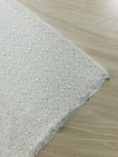 Cast Net Sequins Fabric - White - Embroidery Fish Net Design Sequins Lace Fabric By Yard