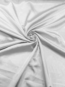 Satin Stretch Silky Fabric - 60" Light Weight Stretch Satin Silky Fabric For Fashion, Decor By Yard
