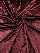 Crushed Stretch Panne Velvet Velour Fabric - 58"/60 Stretch Crushed Panne Velvet Fabric By Yard