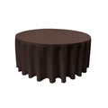 84" Round Drape Solid Tablecloth - Round Full Table Cover 3 Part Stitched Available in 84 Colors