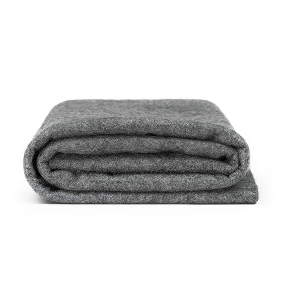 Flic Flac - 72" Wide Acrylic Felt Fabric - Charcoal Gray -  Sheet For Projects Sold By The Yard