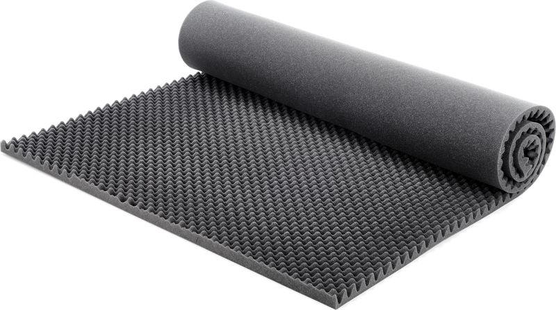 2.5" X 72" X 80"Acoustic Foam Charcoal Egg Crate - Covers 40sq Ft