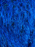 Metallic Eyelash Fabric - Royal Blue - Feather/Eyelash/Fringe Design on Mesh By Yard