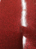 Vinyl Fabric - Burgundy Shiny Sparkle Glitter Leather PVC - Upholstery By The Yard
