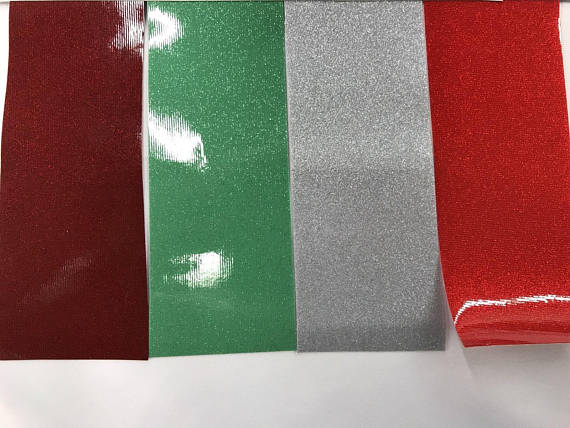 Vinyl fabric Mint Shiny Sparkle Glitter - Leather PVC-Upholstery- By The Yard