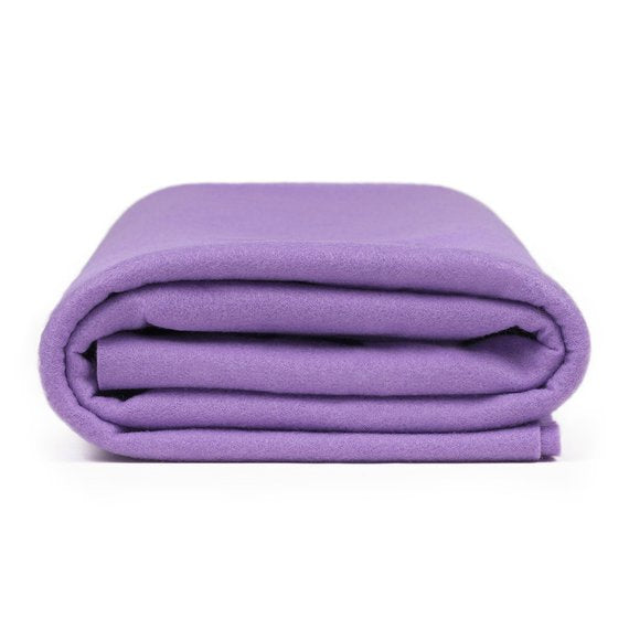 Flic Flac - 72" Wide Acrylic Felt Fabric - Lavender -  Sheet For Projects Sold By The Yard