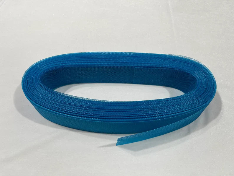 50 Yards 2 Inches - Teal - Crinoline Horsehair Braid Trim-Wedding-Prom-Decorations