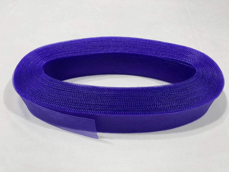 50 Yards 2 Inches - Purple - Crinoline Horsehair Braid Trim-Wedding-Prom-Decorations