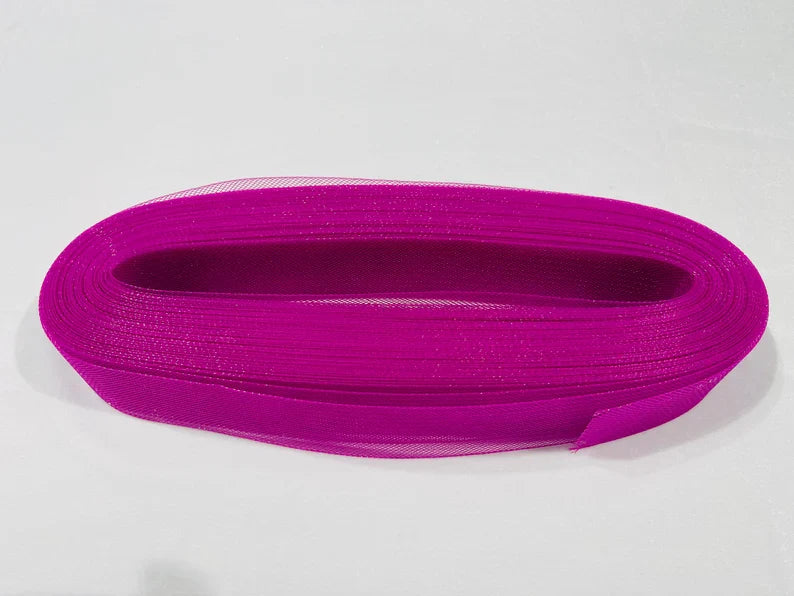 10 Yards 2 Inches - Magenta - Crinoline Horsehair Braid Trim-Wedding-Prom-Decorations