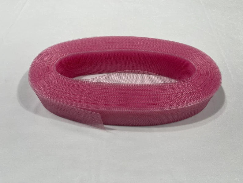 10 Yards 2 Inches - Rose - Crinoline Horsehair Braid Trim-Wedding-Prom-Decorations
