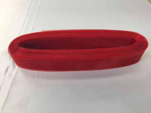 10 Yards 2 Inches RED Crinoline Horsehair Braid Trim-wedding-Prom-decorations.