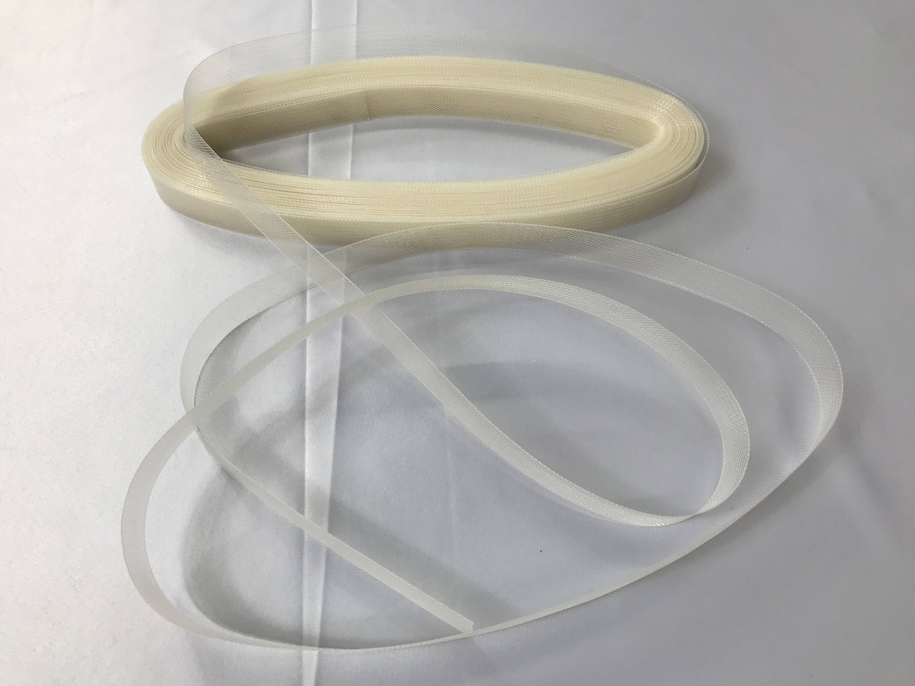10 Yards 1 Inch IVORY Crinoline Horsehair Braid Trim-wedding-Prom-decorations.