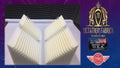Acoustic Foam Bass Trap Studio Soundproofing Corner Wall 12" X 12" X 12" (8 PACK) Bass Trap White