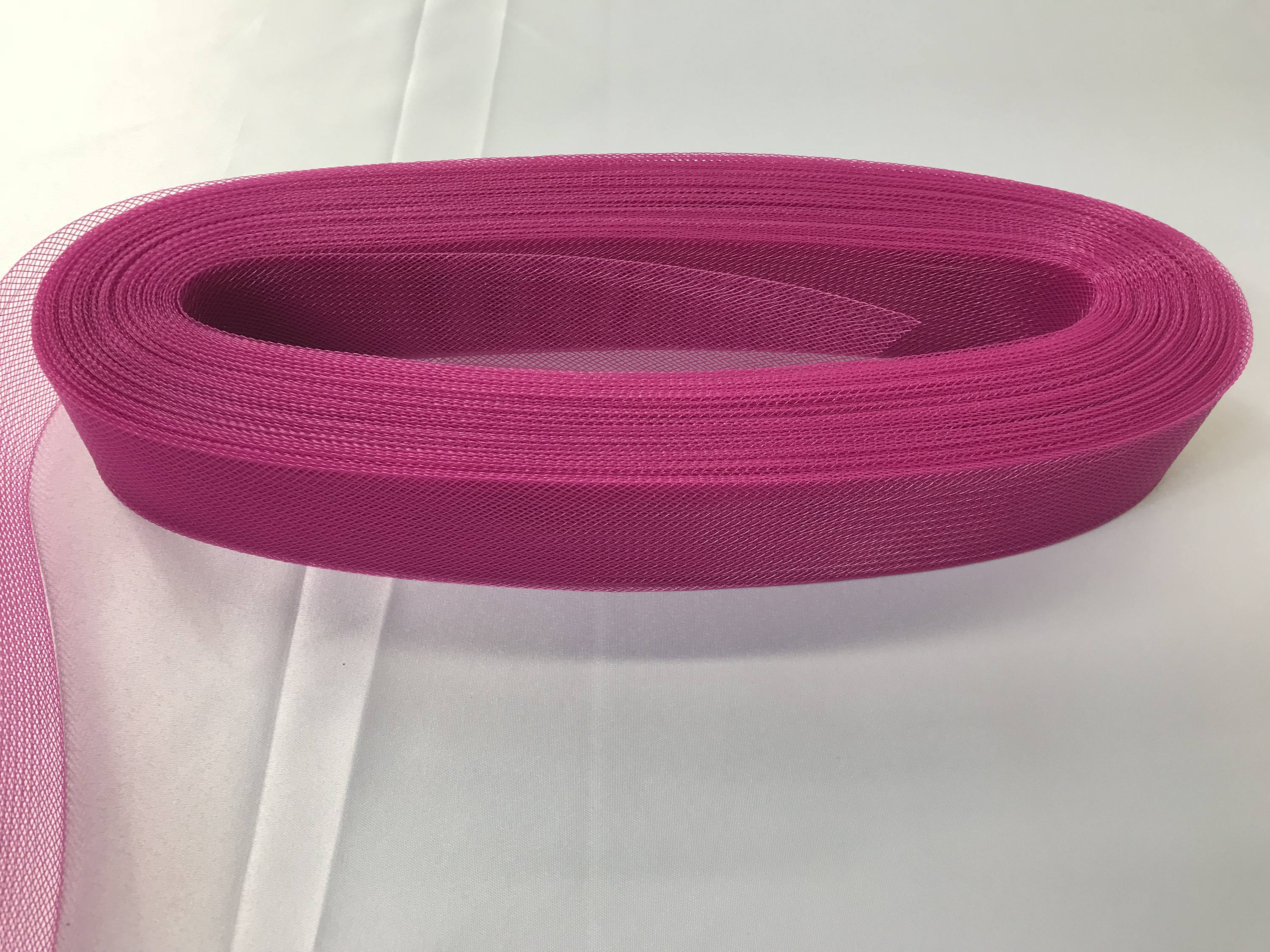 50 Yards 2 Inches FUCHSIA Crinoline Horsehair Braid Trim-wedding-Prom-decorations.