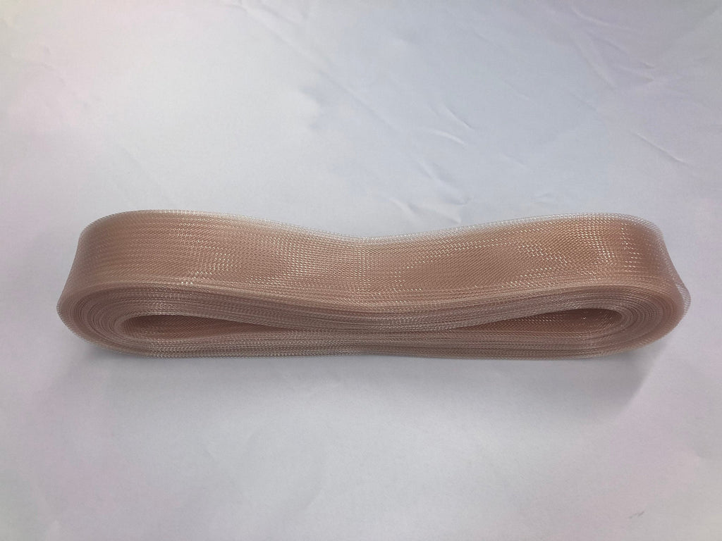 10 Yards 2 Inches BLUSH Crinoline Horsehair Braid Trim-wedding-Prom-decorations.