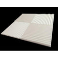 Acoustic 1"X 12"X 12" WHITE Sound Damping Sound Proofing/Blocking (12 Pack)