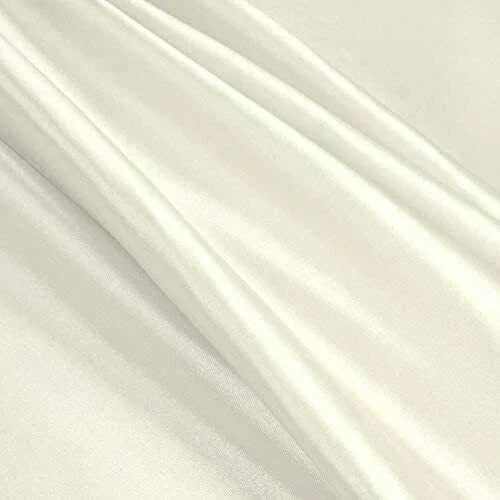 Stretch 60" Charmeuse Satin Fabric - Super Soft Silky Satin - Pick Color - Sold By Roll