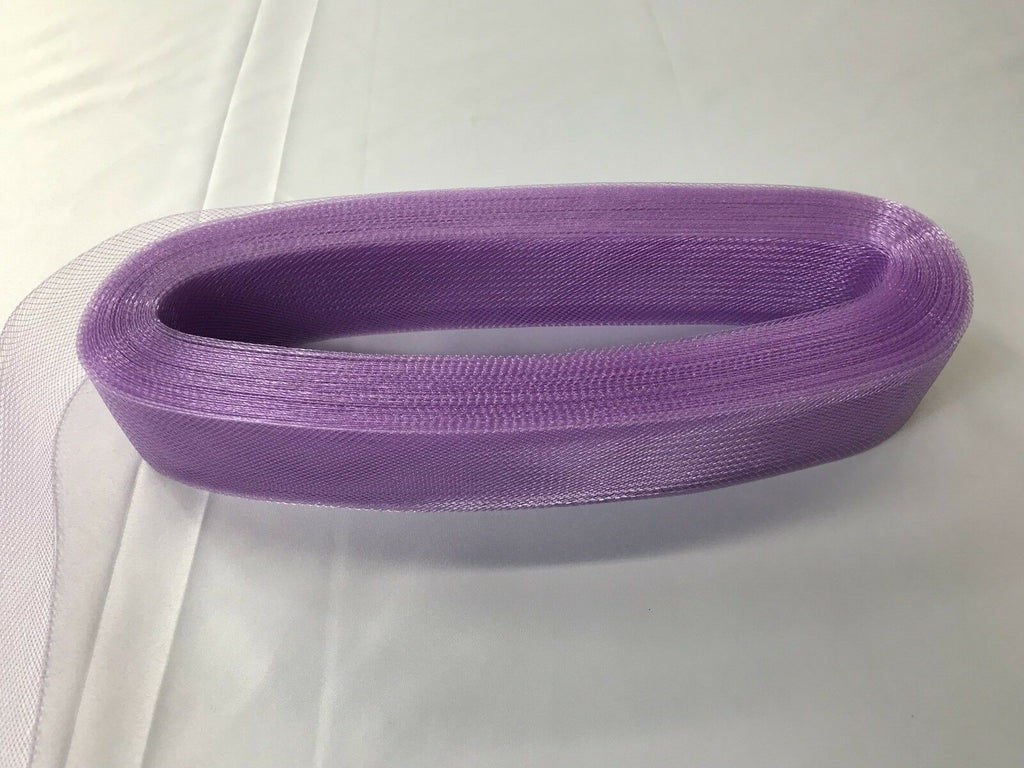 50 yards 2 Inches Lilac Crinoline Horsehair Braid Trim-Wedding-Bridal-Nightgown-Prom-Decorations