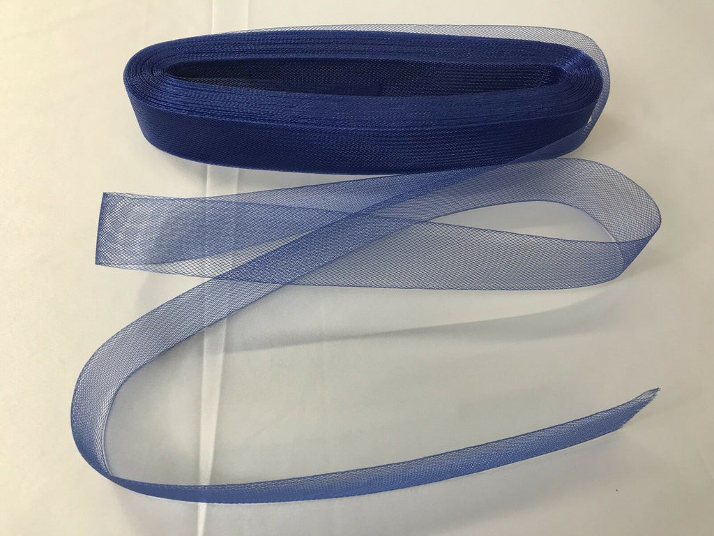 50 yards 2 Inches Royal Blue Crinoline Horsehair Braid Trim-Wedding-Nightgown-Prom-Decoration