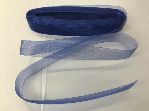 10 yards 2 Inches Royal Blue Crinoline Horsehair Braid Trim-Wedding-Nightgown-Prom-Decoration