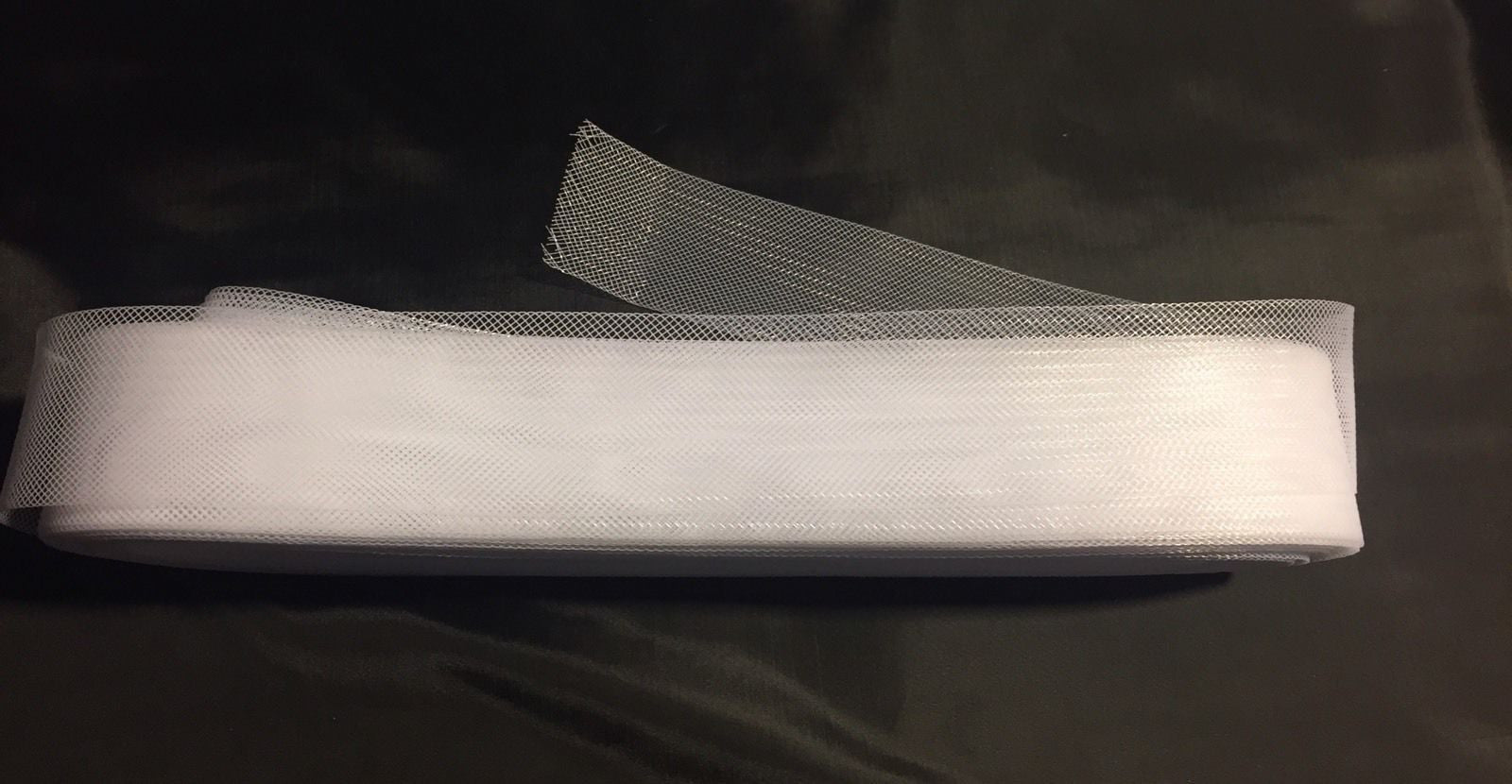 10 yards 2 Inches  White Crinoline Horsehair Braid Trim-Wedding-Bridal-Nightgown-Prom-Decorations