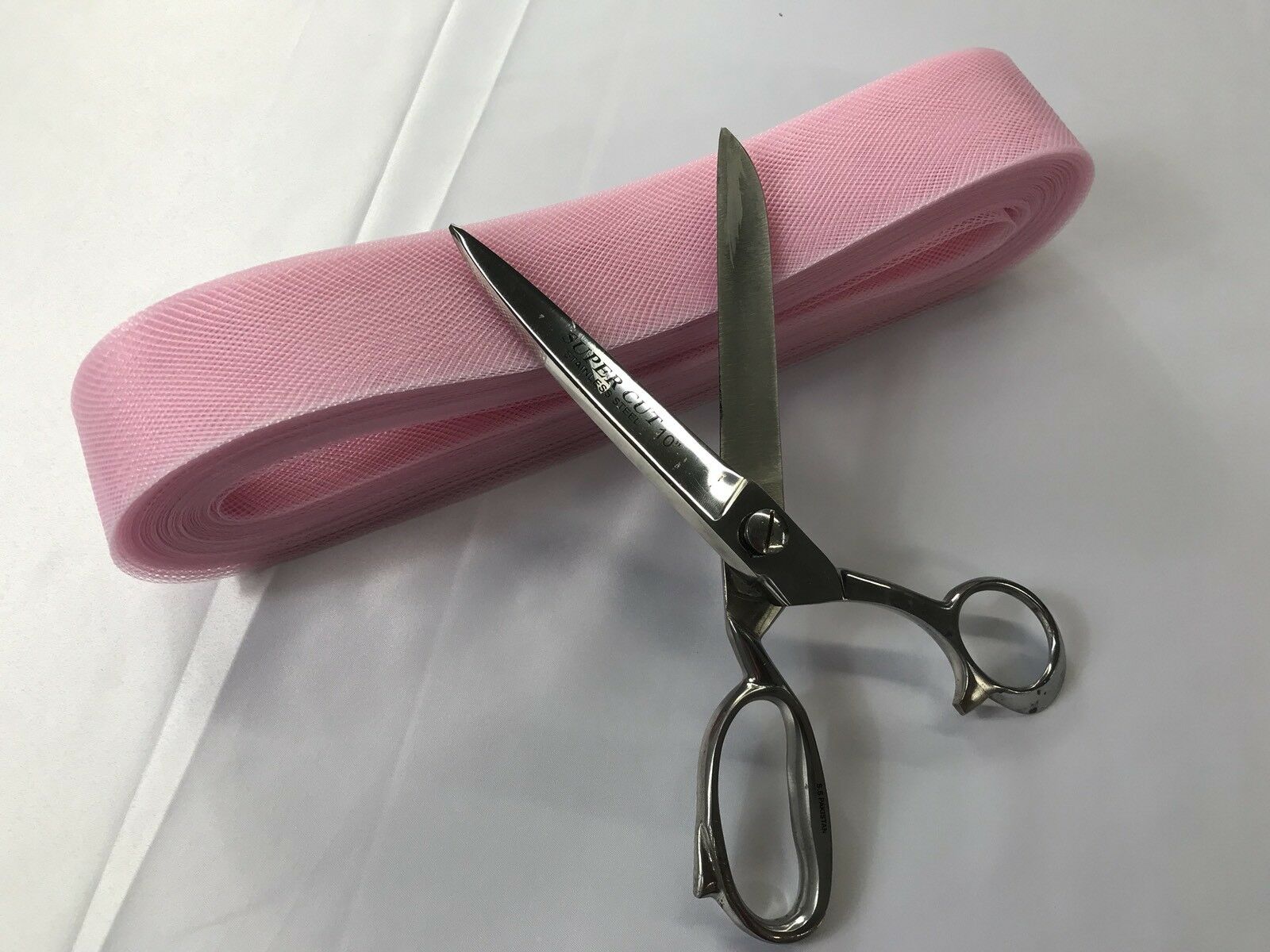 50 yards 2 Inches Pink Crinoline Horsehair Braid Trim-Wedding-Bridal-Nightgown-Prom-Decoration
