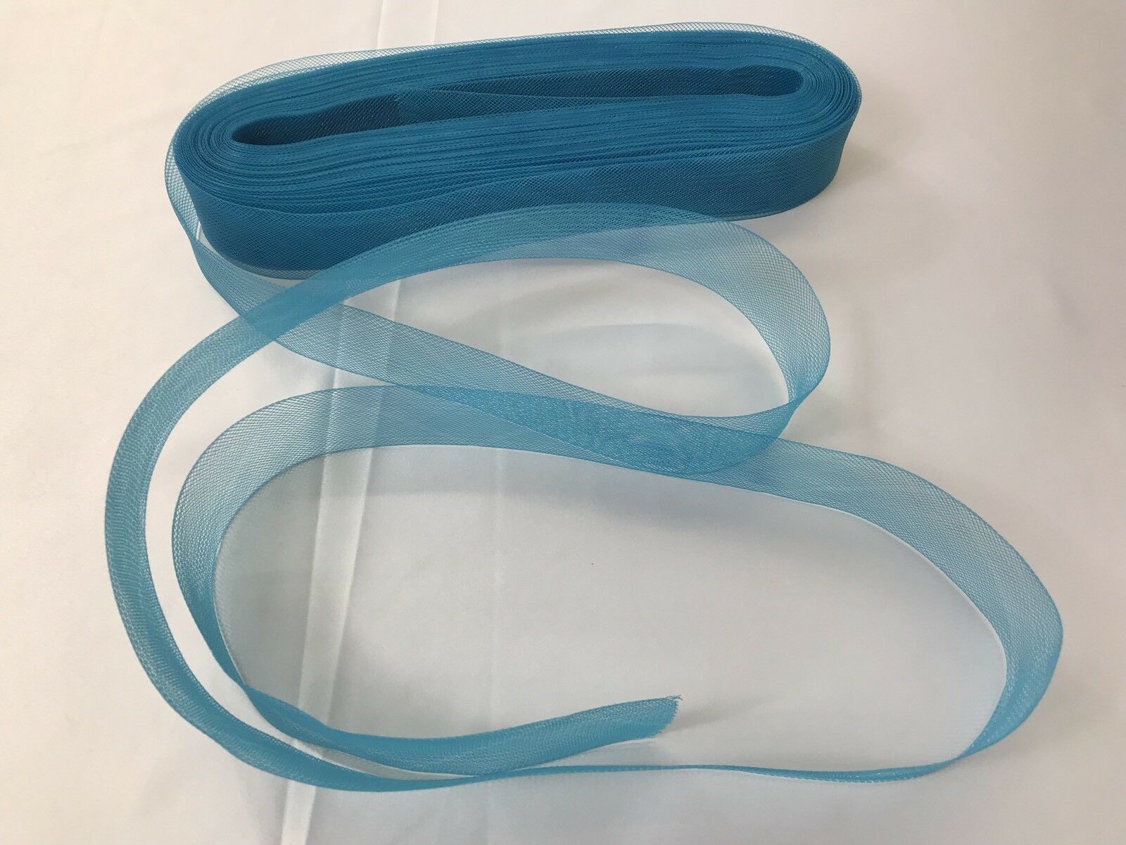 50 yards 2 Inches Turquoise Crinoline Horsehair Braid Trim-Wedding-Bridal-Nightgown-Prom-Decoration