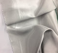 Stretch 60" Charmeuse Satin Fabric - SILVER - Super Soft Silky Satin Sold By The Yard