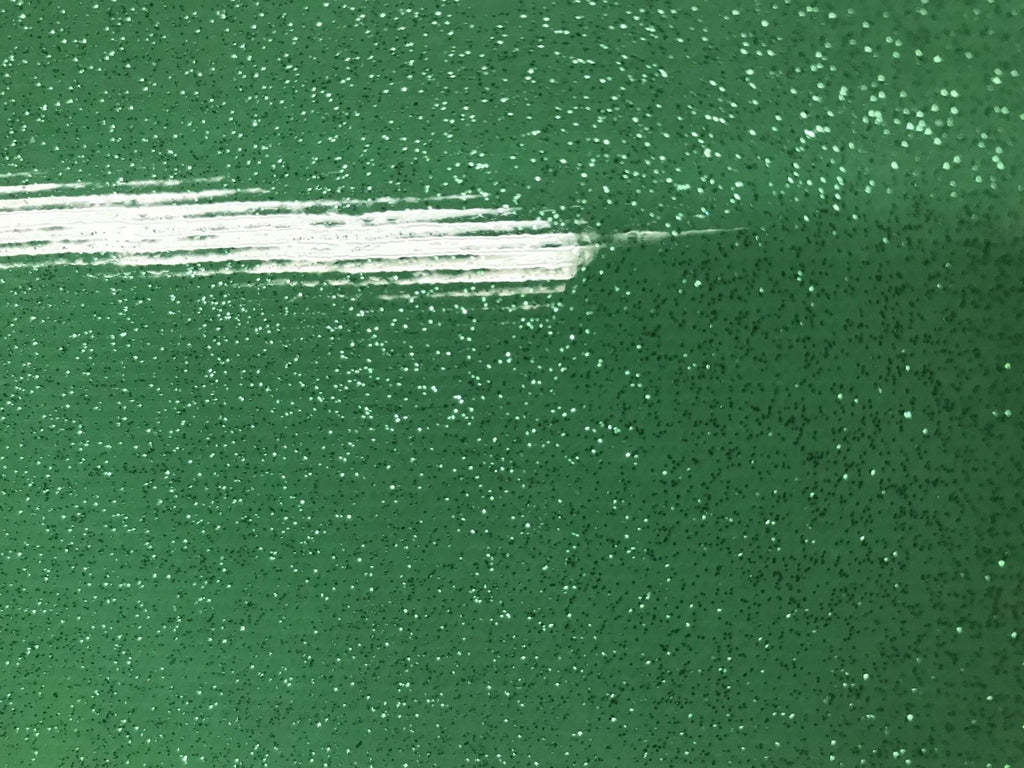 Vinyl fabric Mint Shiny Sparkle Glitter - Leather PVC-Upholstery- By The Yard