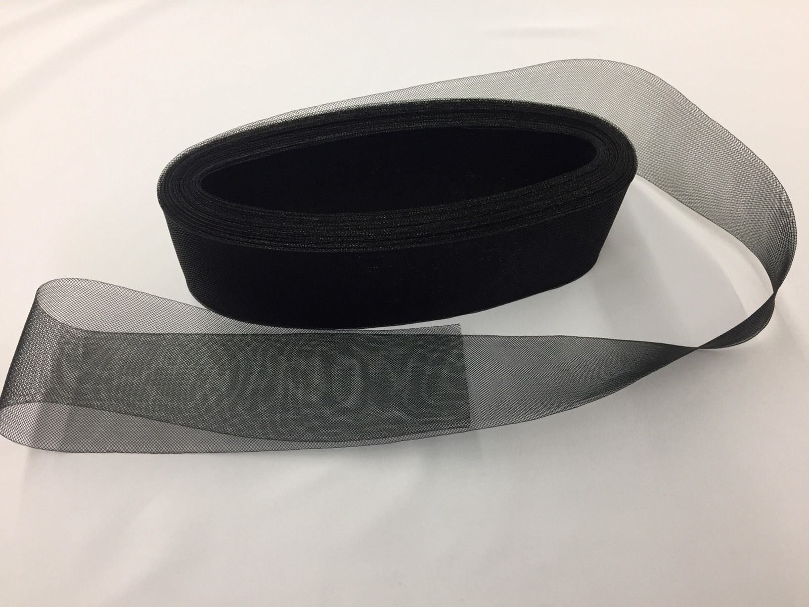 10 yards 4 Inches Black Crinoline Horsehair Braid Trim-Wedding-Bridal-Nightgown-Prom-Decorations