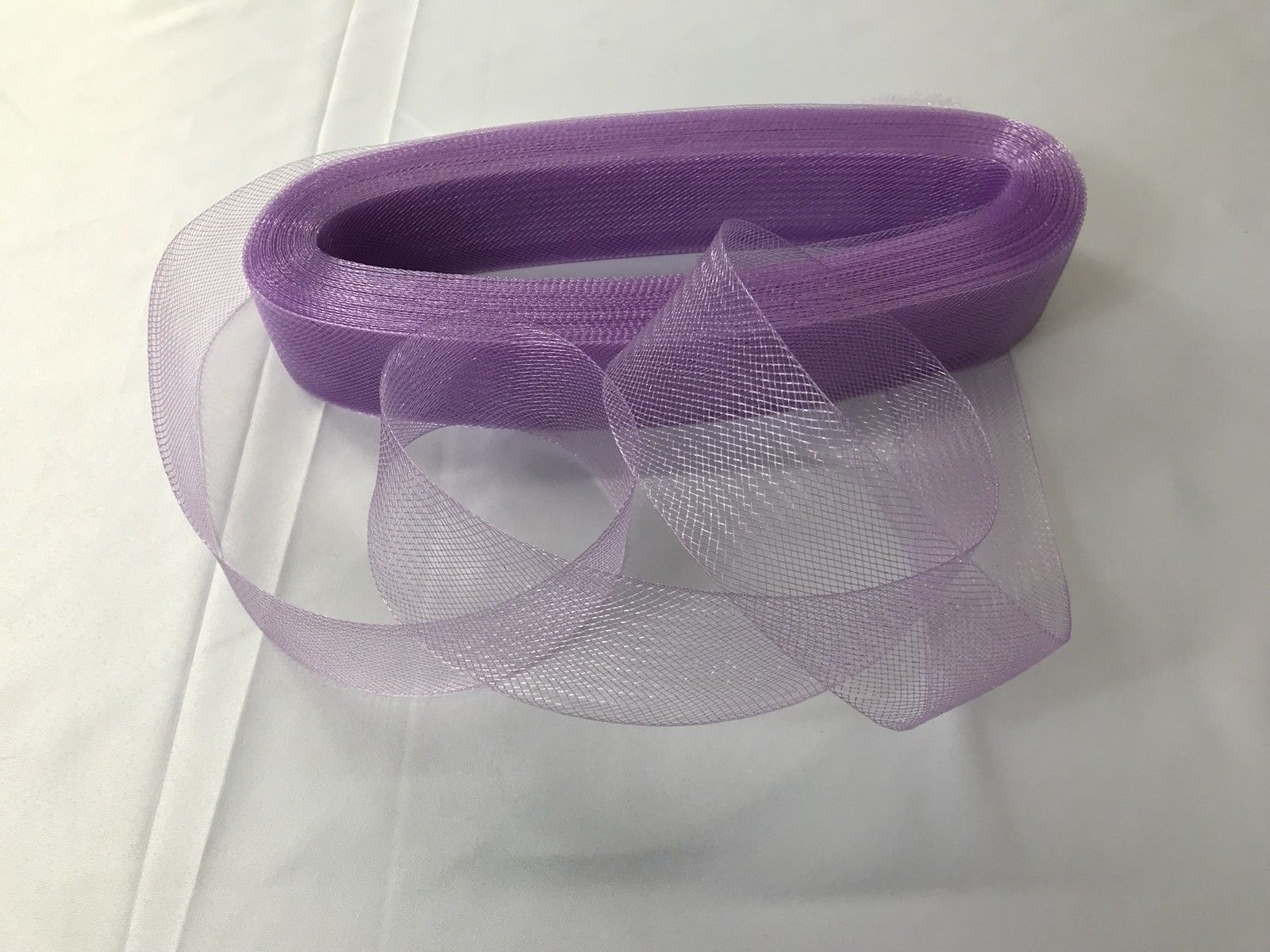 50 yards 2 Inches Lilac Crinoline Horsehair Braid Trim-Wedding-Bridal-Nightgown-Prom-Decorations