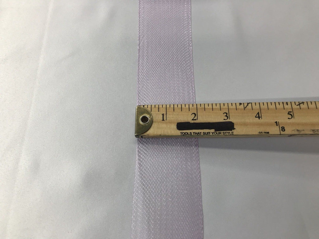 10 yards 2 Inches Lilac Crinoline Horsehair Braid Trim-Wedding-Bridal-Nightgown-Prom-Decorations